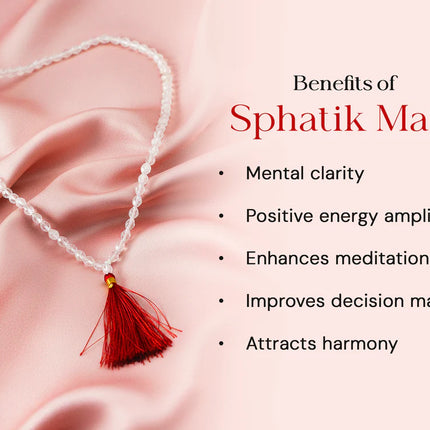 Spatik Mala Beads