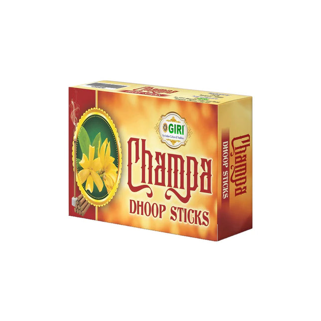 Giri Dhoop Sticks Champa – Incienso Sambrani / Dhoop Batti para Pooja