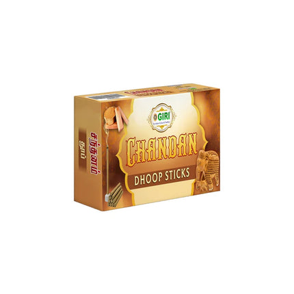 Giri Dhoop Sticks Chandan – Incienso Sambrani / Dhoop Batti para Pooja