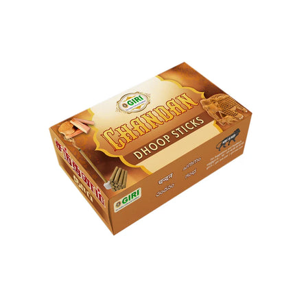 Giri Dhoop Sticks Chandan – Incienso Sambrani / Dhoop Batti para Pooja
