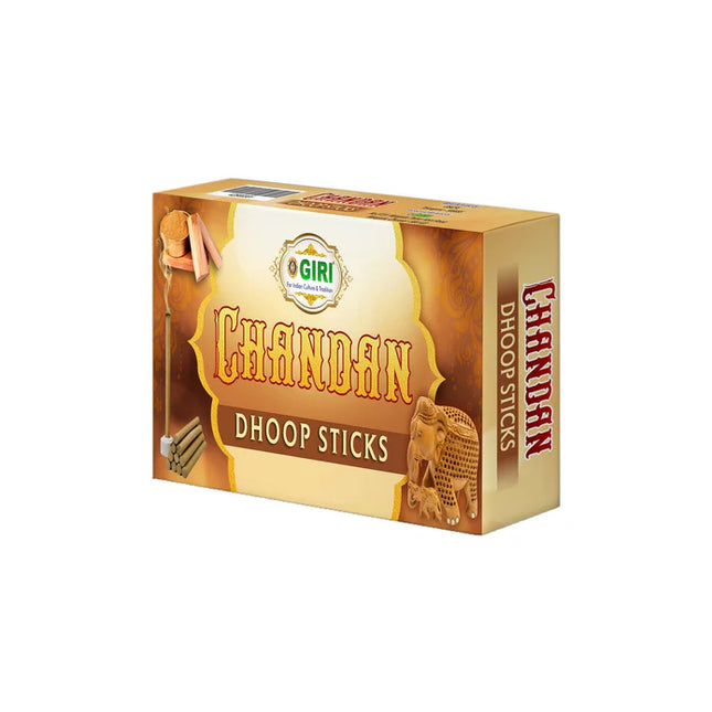 Giri Dhoop Sticks Chandan – Incienso Sambrani / Dhoop Batti para Pooja