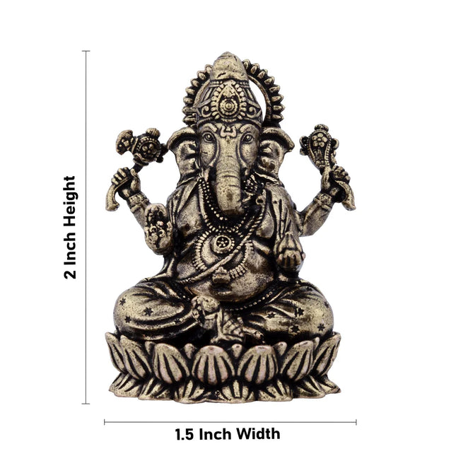 Ganesh 8 metal (Ashtadatu)