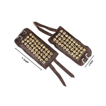 Brass Ghunghroo 4 Line para Danza India
