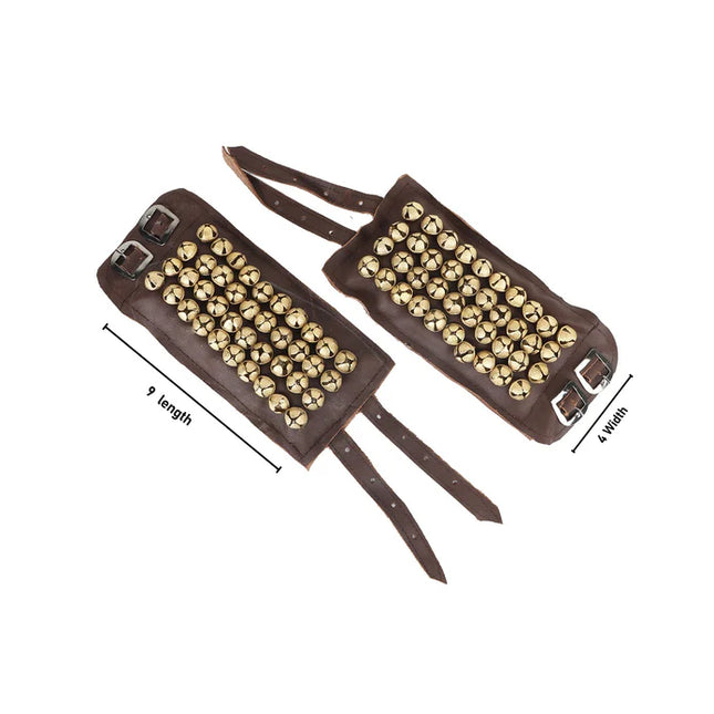 Brass Ghunghroo 4 Line para Danza India