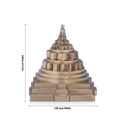 Maha Meru Panchaloha 1.25” – Sri Yantra 3D para Pooja y Prosperidad