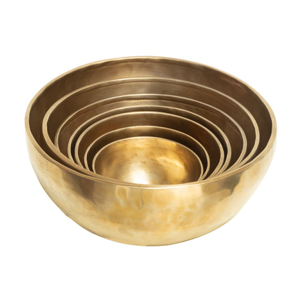 Set de 7 Cuencos Tibetanos Dorados – Chakra Sound Healing