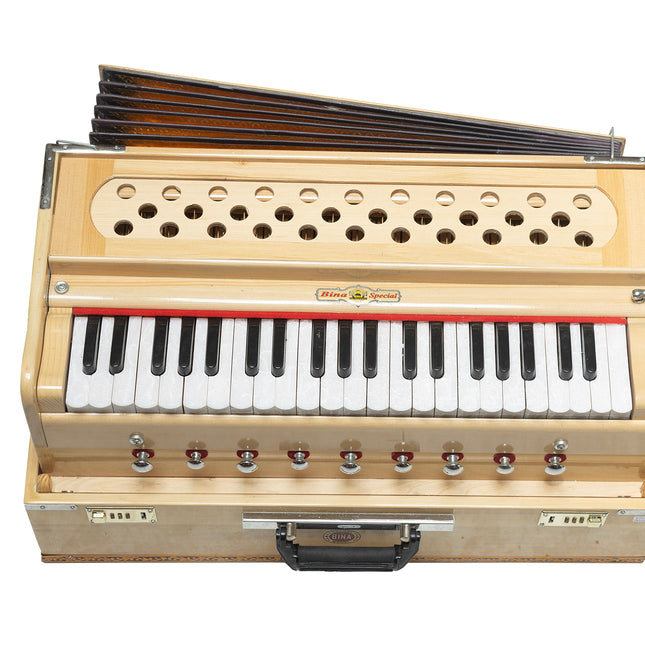 Bina Harmonium Model 17 Deluxe Super Special Portátil