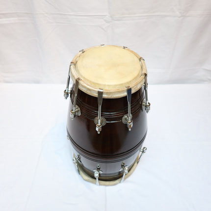 Dholak Tradicional con Afinación de Tornillos