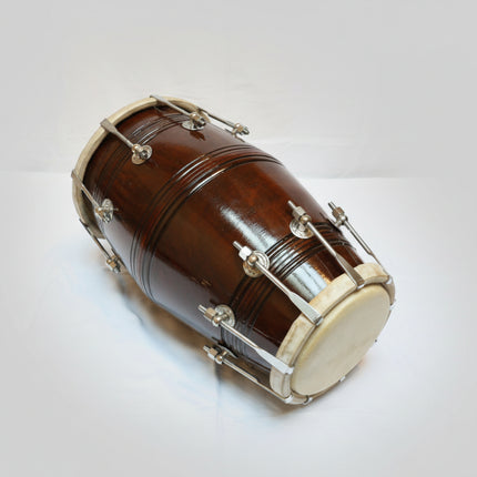 Dholak Tradicional con Afinación de Tornillos