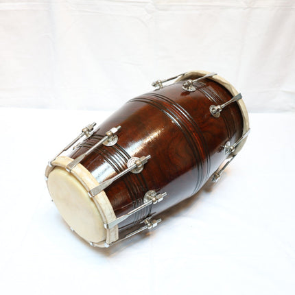 Dholak Tradicional con Afinación de Tornillos