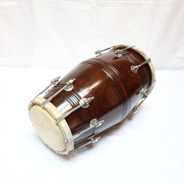 Dholak Tradicional con Afinación de Tornillos