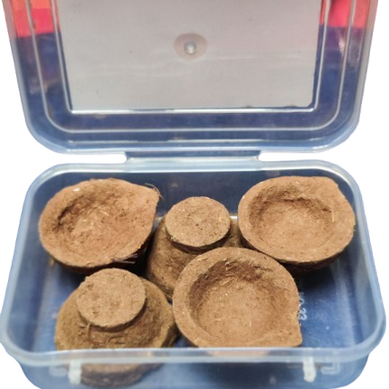 Cow dung Diya