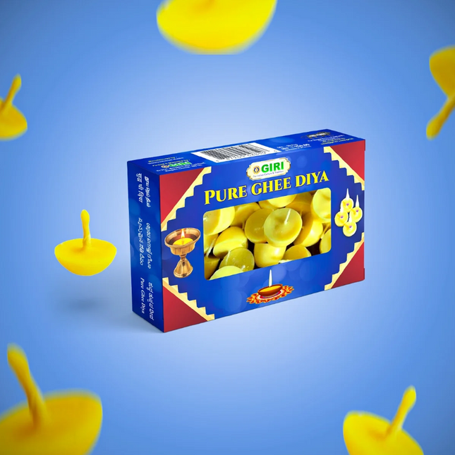 Giri Pure Ghee Diya – 20 Diya de Ghee para Puja