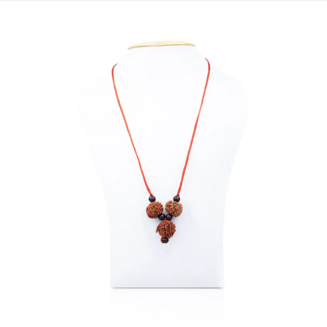 Rudraksha Kavach Shivshakti – Amuleto Espiritual de Rudraksha | 2,5 pulgadas