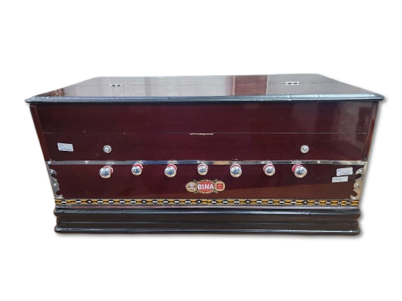 Bina Harmonium Tarang – 3.25 Octavas, Acabado Caoba