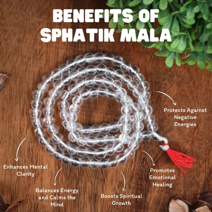 Spatik Mala Beads