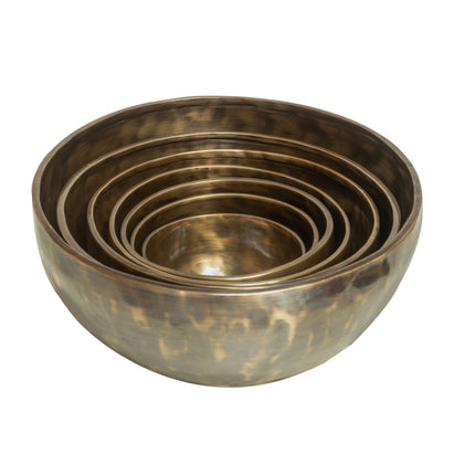 Set de 7 Cuencos Tibetanos Negros – Chakra Sound Healing
